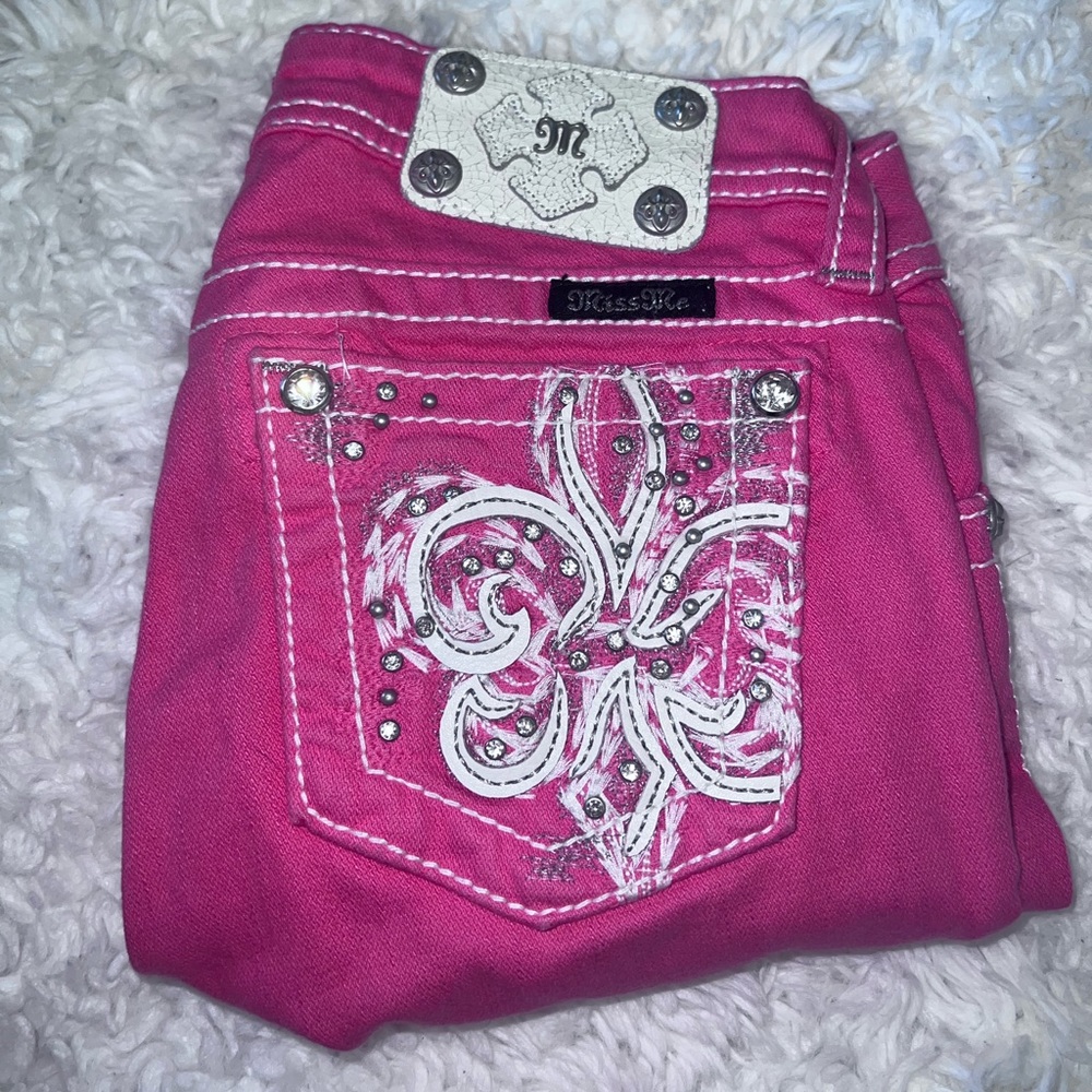 Girls Miss Me Capris